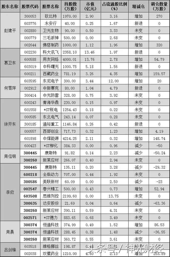 投资大师赵建平最新持仓揭秘，布局与策略洞察